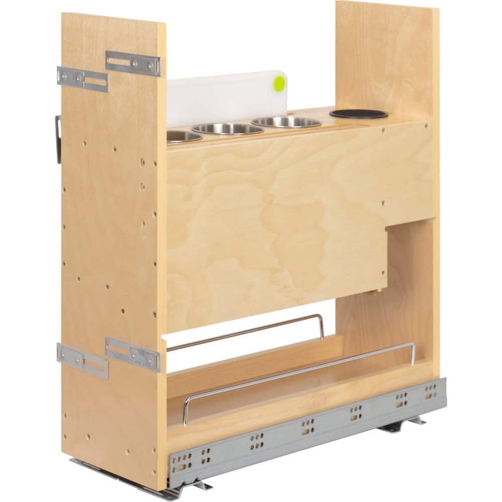 Hardware Resources KBPO Series 8 Inch Magnetic Knife Organizer Pull