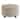 Copper Grove Lamentin Light Tan Tufted Round Storage Ottoman