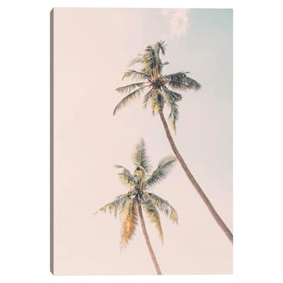 Tropical Palms by Sisi and Seb Canvas Art Print