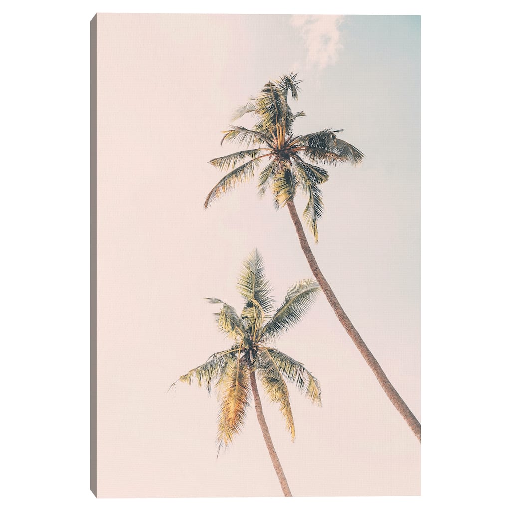 Tropical Palms by Sisi and Seb Canvas Art Print