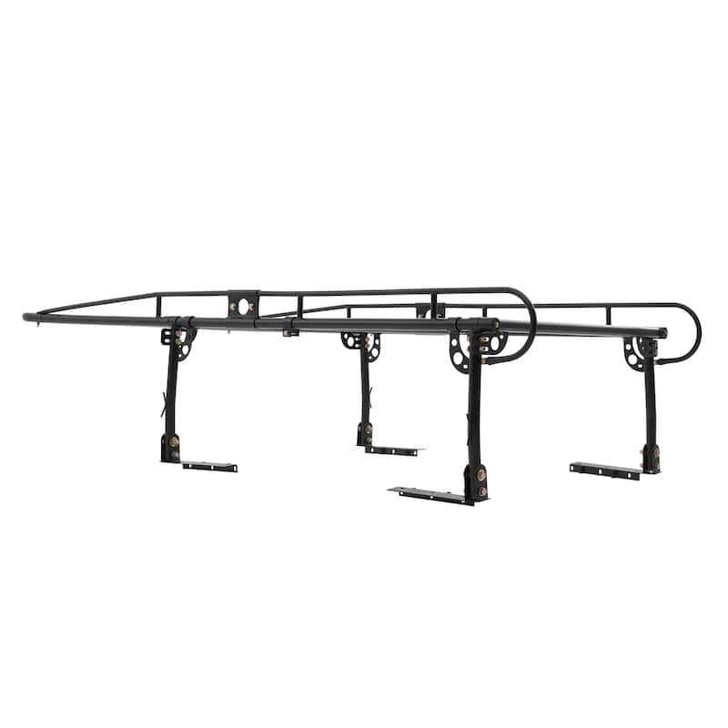 Truck Ladder Rack 43.3-63 inch Adjustable Width for Kayak, Ladder, Surfboard, Lumber - 1000 LBS 43.3-63 inch - 1000 LBS 43.3-63 inch