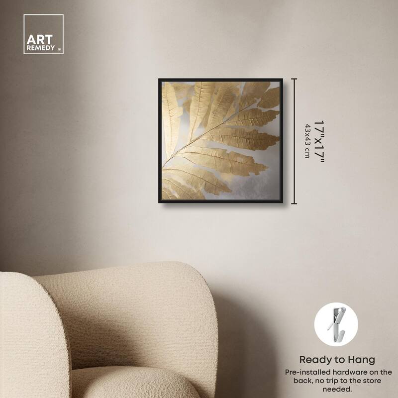 Golden Canopy (I) Canvas by Art Remedy