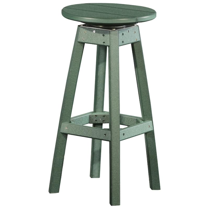 Poly Lumber Bar Stool - Green