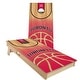 preview thumbnail 8 of 7, Toronto Basketball Outdoor Cornhole Board Set Backyard 2x4 - Include Carrying Case