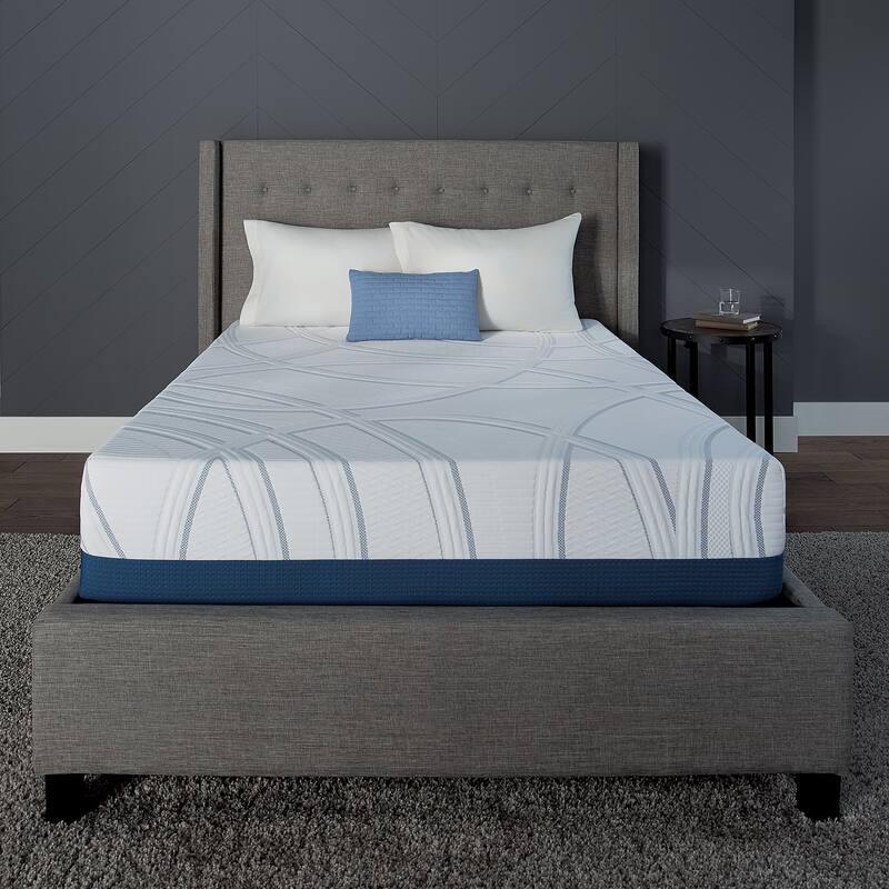 Serta Perfect Sleeper 12" Medium Firm Gel Memory Foam Mattress in a Box