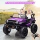 preview thumbnail 14 of 32, 24V Kids Ride-On Truck with Remote Control, 19.7" Seat Width 2-Seater Electric Toy