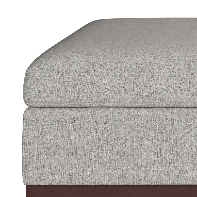 Square Coffee Table Storage Ottoman