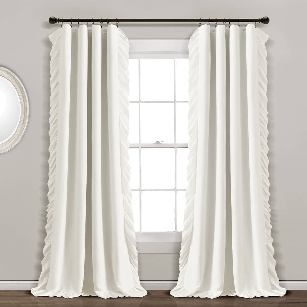 Lush Decor Reyna 100 percent Lined Blackout Window Curtain Panel