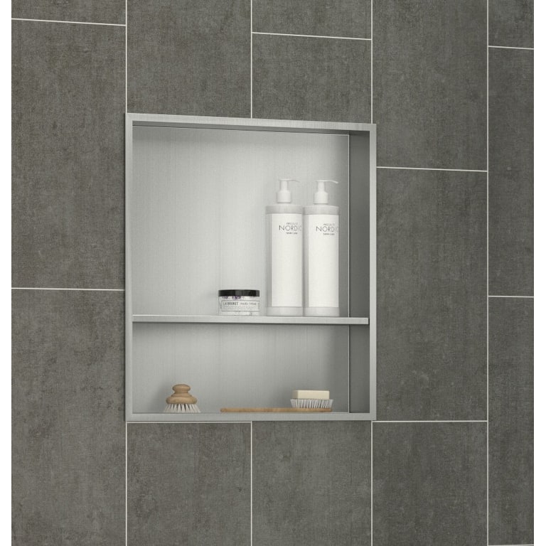 CRAFT + MAIN N2022S 22-11/16" H x 20-11/16" W Stainless Steel Shower