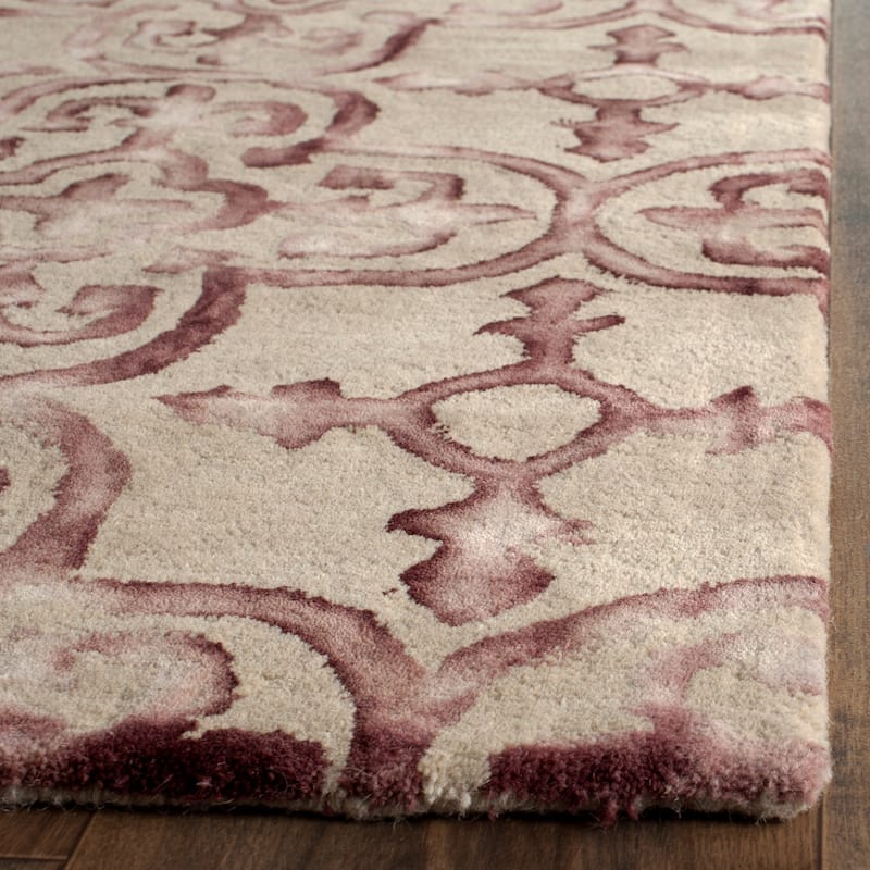 SAFAVIEH Handmade Dip Dye Reintraut Watercolor Vintage Boho Wool