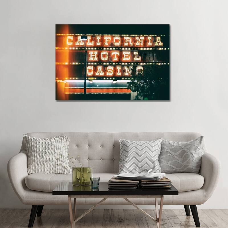 iCanvas "American West - Vegas Hotel Casino" by Philippe Hugonnard Canvas Print - 32x48x1.5