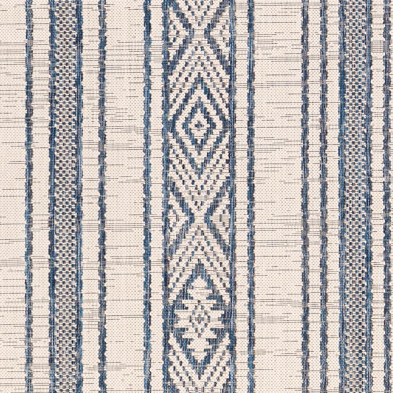 Livabliss Tansy Indoor/ Outdoor Nordic Stripe Area Rug