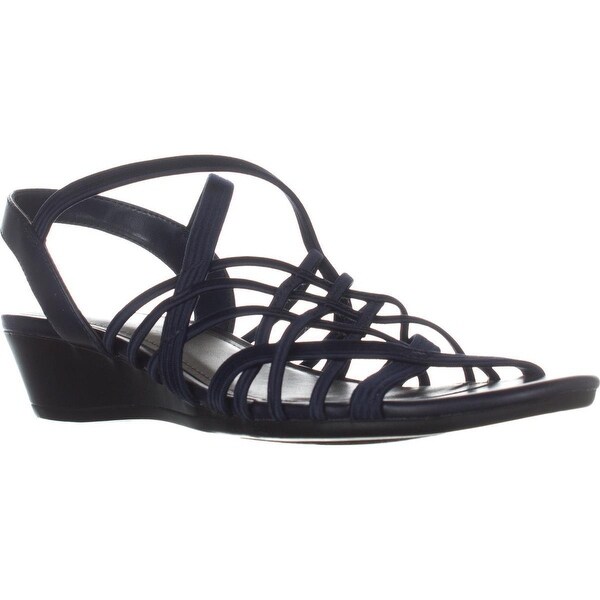 impo navy blue sandals