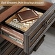 preview thumbnail 3 of 3, Signature Design by Ashley Maylee Dark Brown Dresser