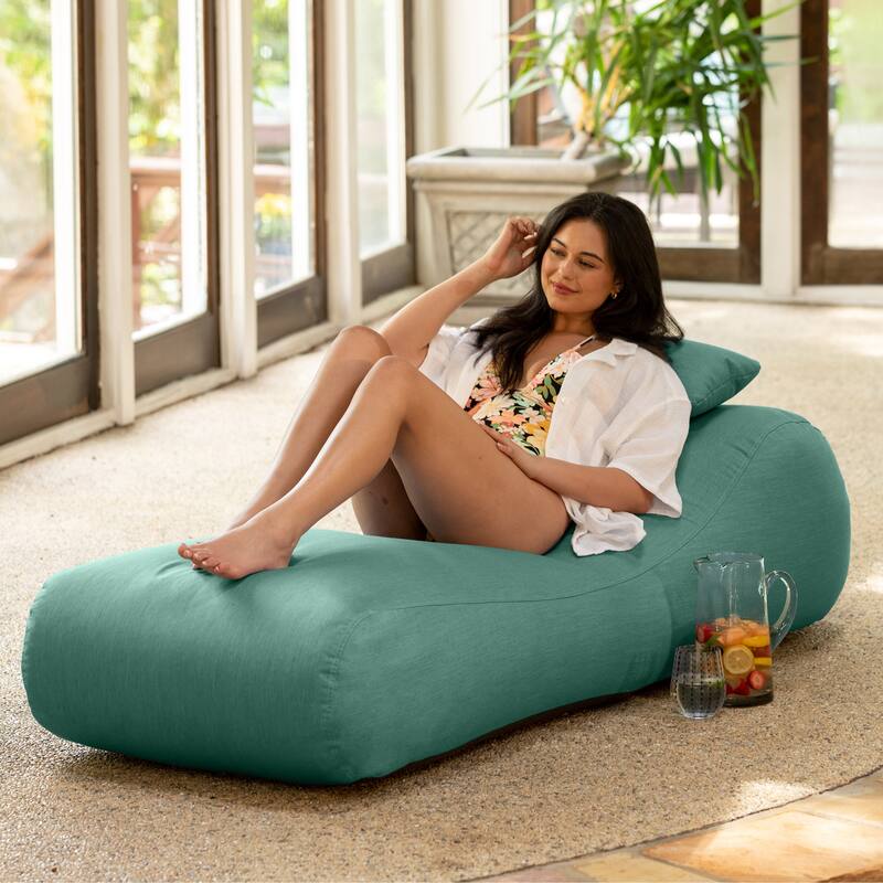 Jaxx Arlo Outdoor Bean Bag Lounge with Pillow