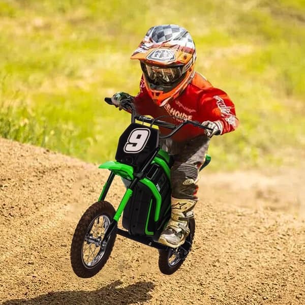 slide 2 of 23, 24V Ride On Motorcycle Dirt Bike for Kid,Number 9