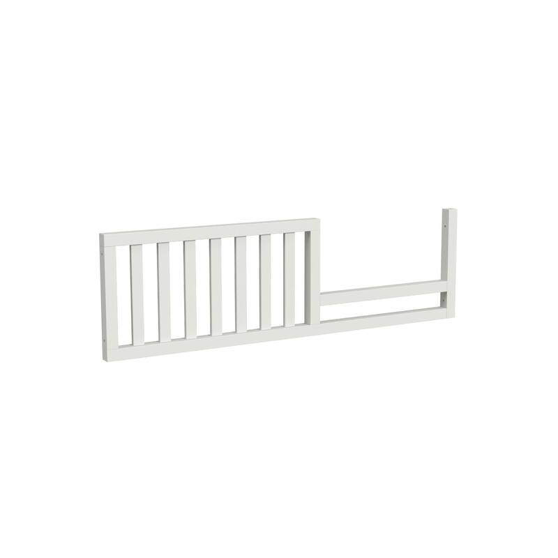 Harper Solid Wood Toddler Crib Rail - White