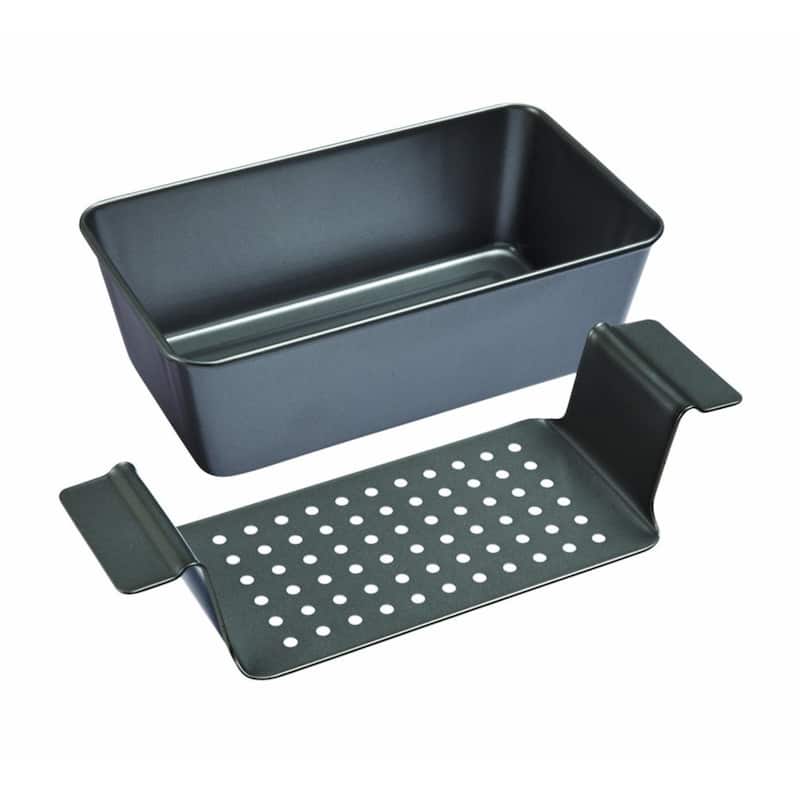 Chicago Metallic Healthy Meatloaf Set - Grey - 12.2" L x 5.8" W