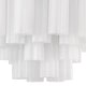 preview thumbnail 10 of 9, Crystorama Lighting Group ADD-308-WH Addis 9 Light 22" Wide Waterfall