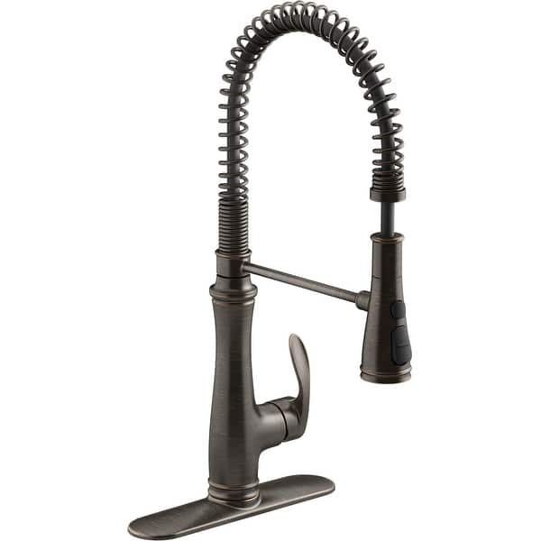 Kohler Bellera 1.5 GPM Single Hole Pull-Down Pre-Rinse ...