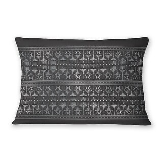 KALANI BLACK Outdoor Lumbar Pillow By Kavka Designs - Bed Bath & Beyond ...