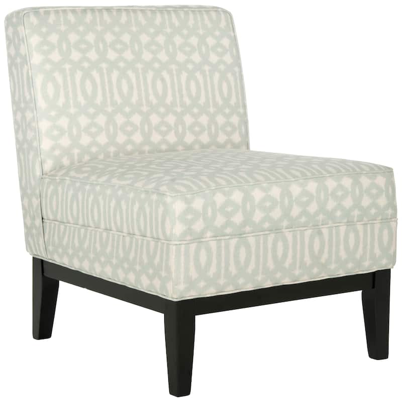 SAFAVIEH Armond Silver/Cream Chair - 25" W x 32" D x 33" H