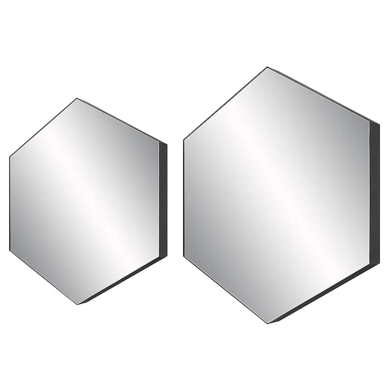 Uttermost Amaya Octagonal Mirrors (Set of 2) - 20.25 x 23.25 x 2