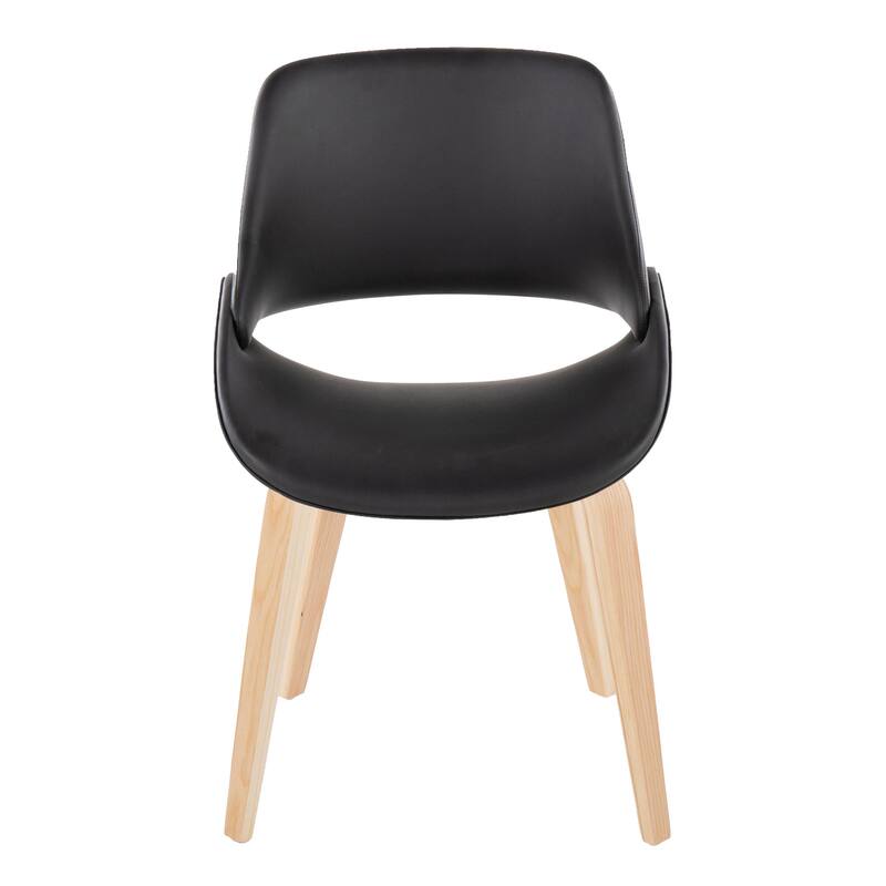 Carson Carrington Svellingen Dining Chair with Bent Wood Legs (Set of 2)