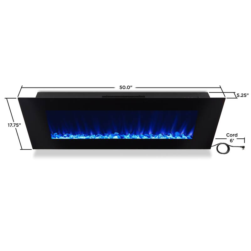 DiNatale 50" Electric Fireplace by Real Flame