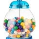 preview thumbnail 2 of 5, 11-Inch Translucent Gumball Machine - Coin-Operated Candy Dispenser