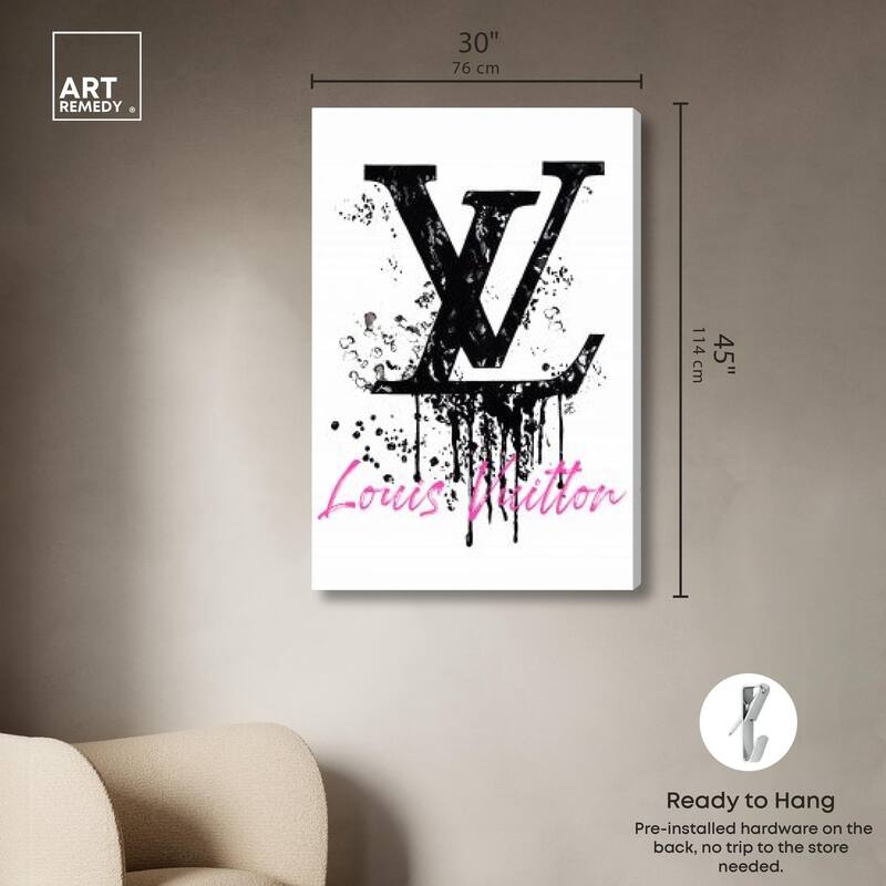 Doll Memories - Louis Drip Canvas by Art Remedy, Gallery Wrapped