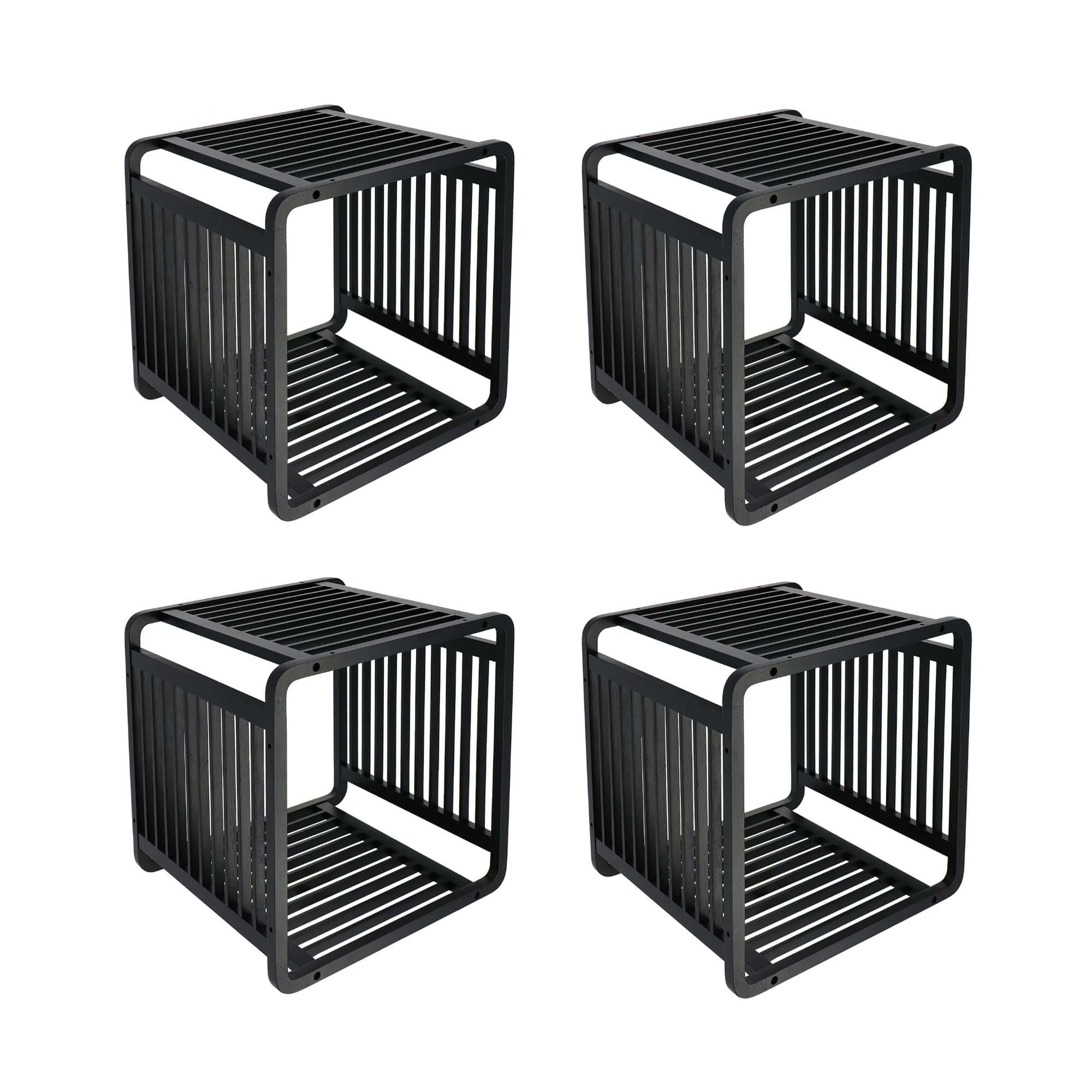 Smart Kube Bamboo Cube Storage, 13
