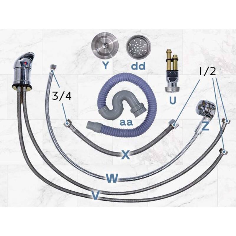 ABS Plastic Shampoo Spa Backwash Barber Salon Chair (Set of 1 or 2)