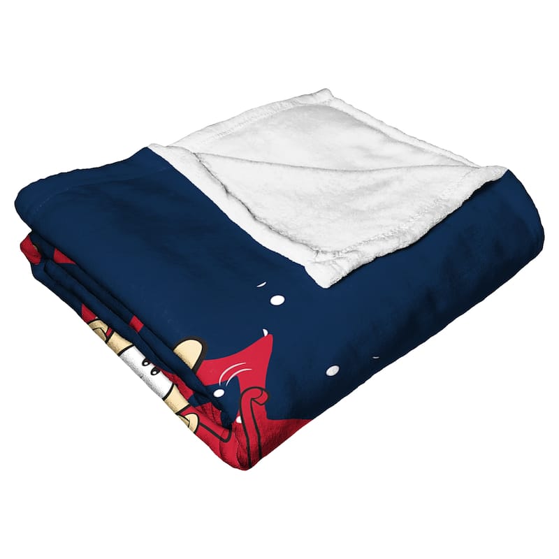 MLB Mascots Atlanta Braves Silk Touch Throw Blanket