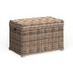 preview thumbnail 1 of 5, SAFAVIEH Mikasi Grey Natural Rattan Storage Trunk - 29.9" x 18.1" x 18.7"