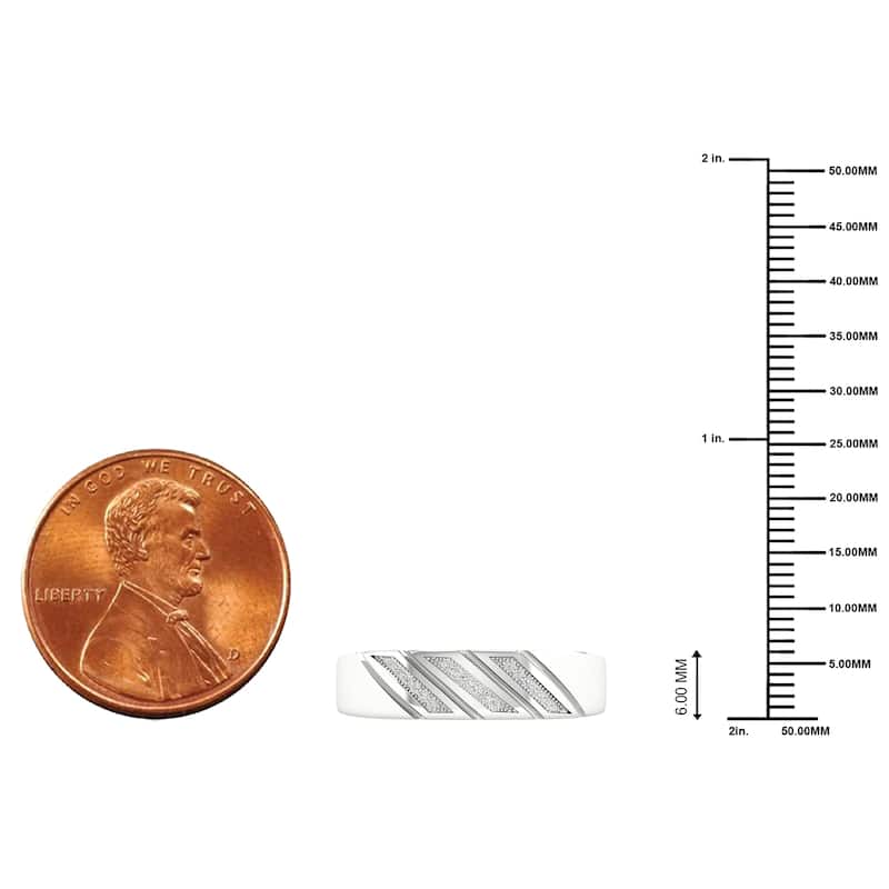 1/20ct TDW Diamond Ring in 10K Gold for Men