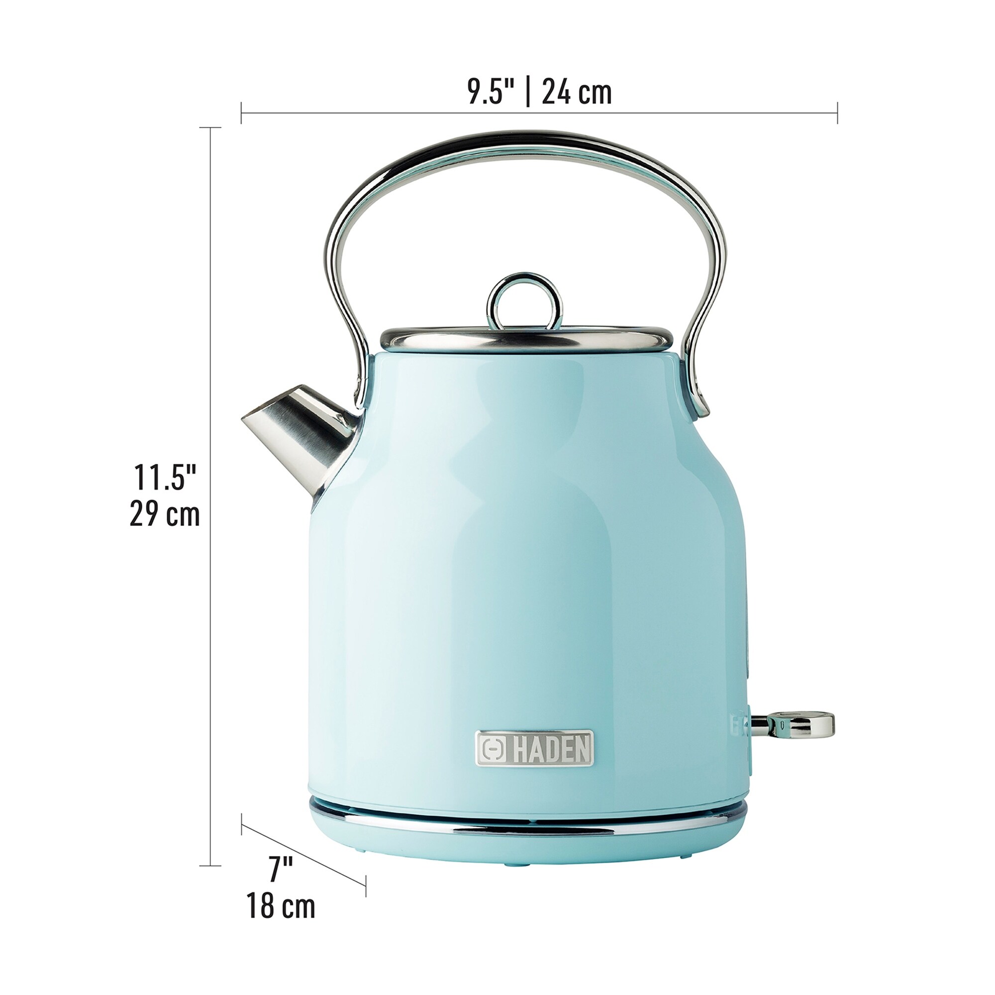 Haden Stainless Steel Retro Toaster & 1.7 Liter Stainless Steel Electric  Kettle - On Sale - Bed Bath & Beyond - 35791088