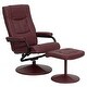 preview thumbnail 15 of 69, Contemporary Multi-Position Recliner and Ottoman with Wrapped Base