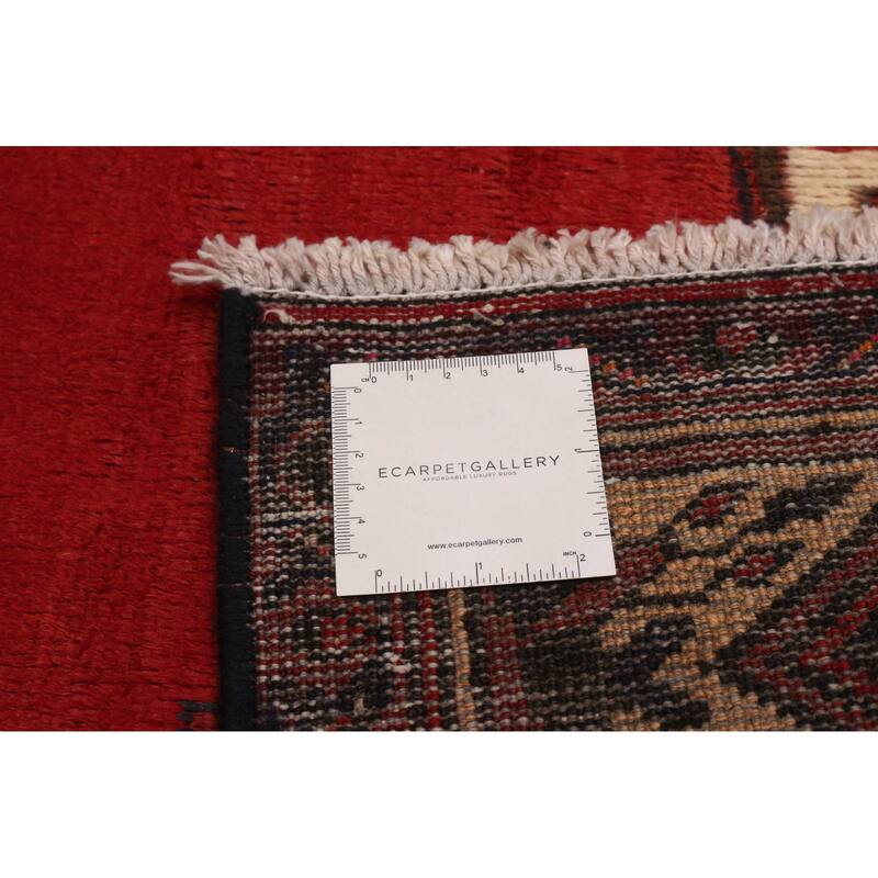 ECARPETGALLERY Hand-knotted Konya Anatolian Red Wool Rug - 5'6 x 10'11