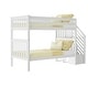 preview thumbnail 3 of 30, Max and Lily Twin over Twin Staircase Bunk