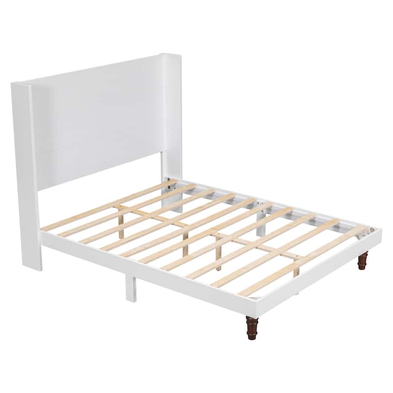 Stylish High Headboard Bed