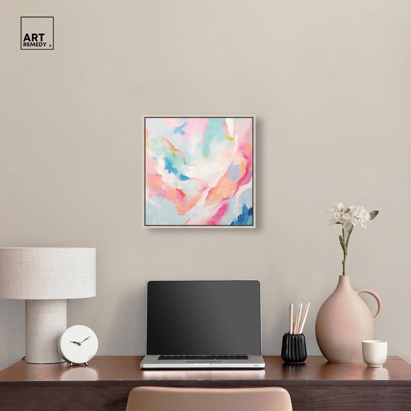 Cotton Candy Clouds I Canvas by Art Remedy