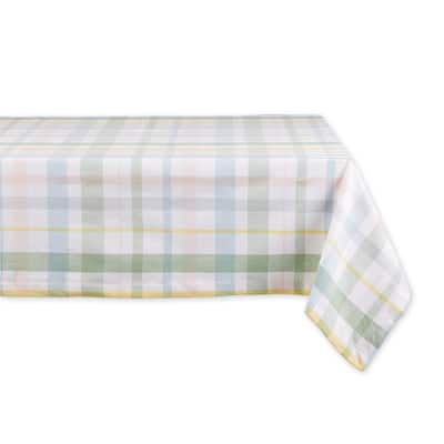 Sweet Spring Plaid Tablecloth 60x84