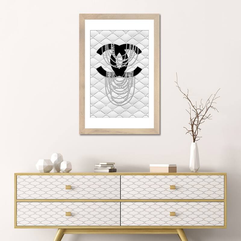 iCanvas "Quilt Pearls" by Martina Pavlova