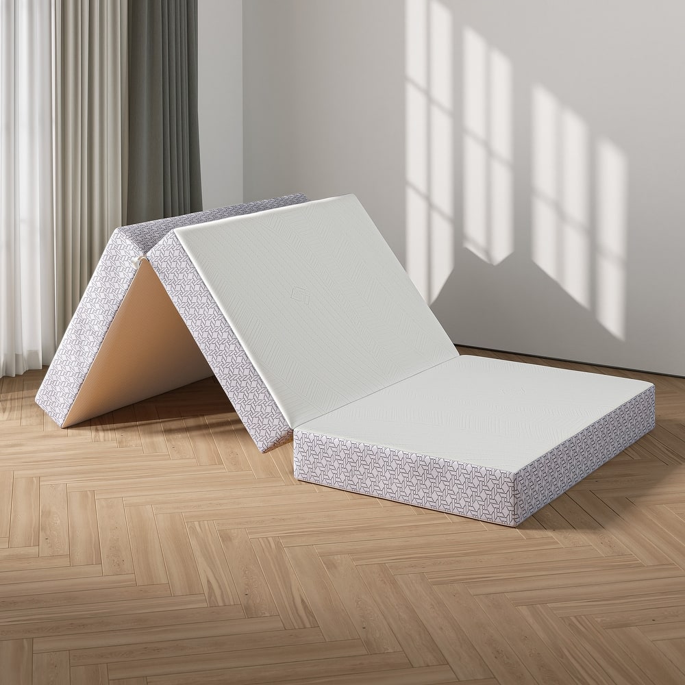 AFI, CoolSoft Size 6" Memory Foam Folding Mattress