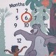 preview thumbnail 4 of 3, Disney Jungle Book Photo Op Milestone Baby Blanket