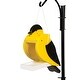 preview thumbnail 1 of 1, Pine Gold Finch Bird Shaped Feeder Yellow