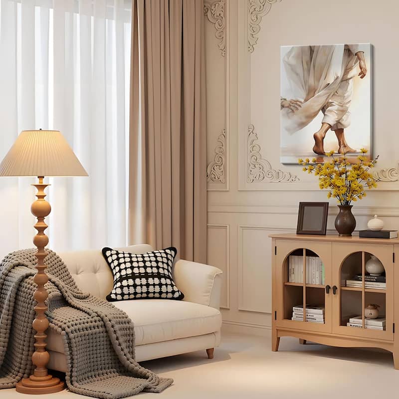 Jesus Canvas Wall Art, Christian Wall Decor