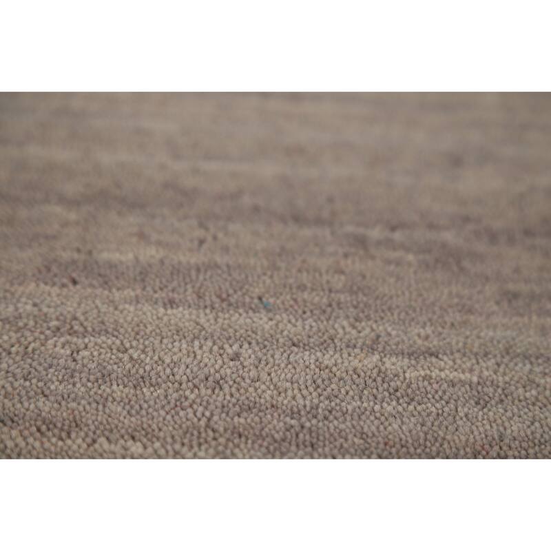 Animals Tribal Gabbeh Area Rug Hand-Knotted Wool Carpet - 5'3" x 7'7"