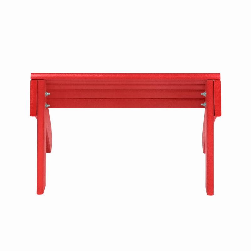 Laguna Eco-Friendly All-Weather Outdoor Patio Foldable Ottoman